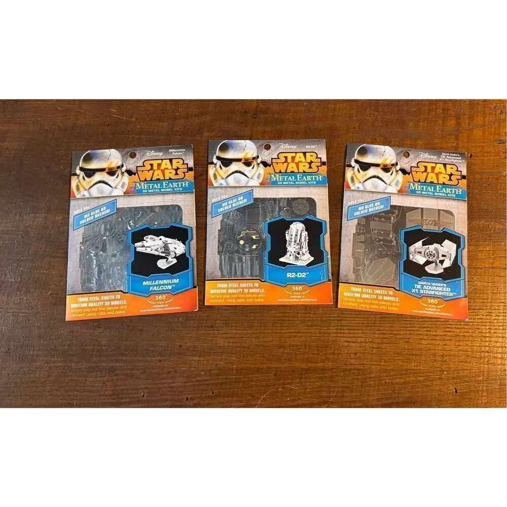 Star Wars Metal Earth 3D Metal Model Kits